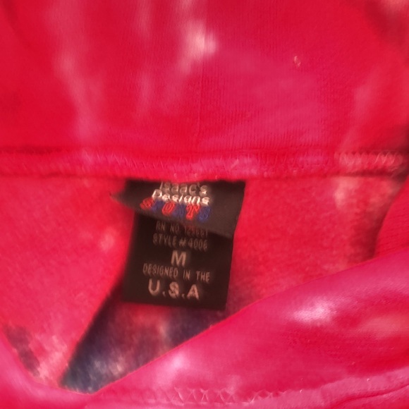 Isaac’s Designs Tie Dyed Hoodie - Picture 4 of 4